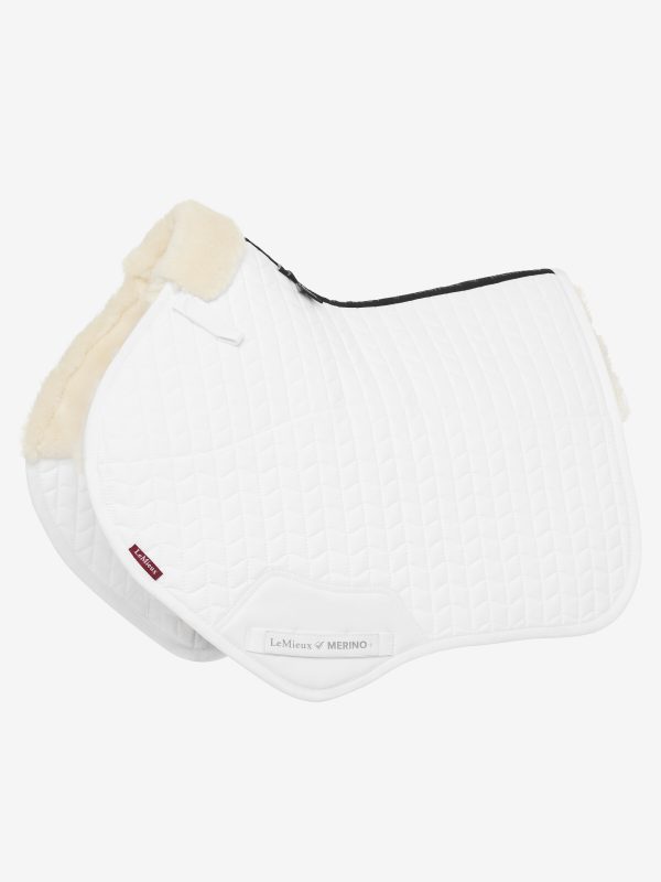 Merino+ Half Lined Close Contact Square White/Natural