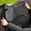 ProSorb Plain 3 Pocket Quilted Half Pad Black - Imagen 2