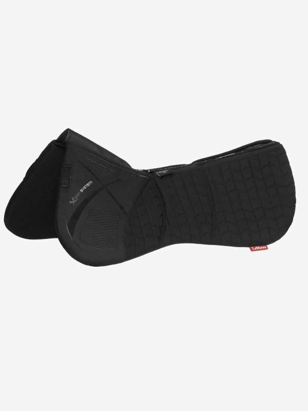 ProSorb Plain 3 Pocket Quilted Half Pad Black