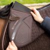ProSorb Plain 3 Pocket Quilted Half Pad Brown - Imagen 3