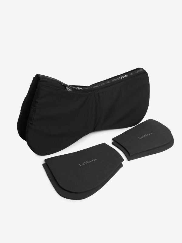 ProSorb Plain 2 Pocket Half Pad Black