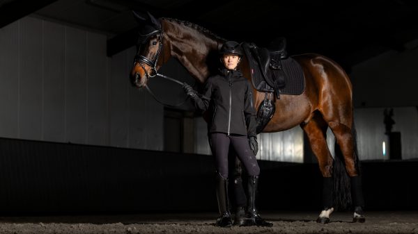 ProSorb Plain 2 Pocket Dressage Square Black