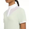 Young Rider Eva Short Sleeve Show Shirt Pistachio - Imagen 3