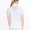 Young Rider Eva Short Sleeve Show Shirt White - Imagen 2