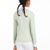 Young Rider Eva Long Sleeve Show Shirt Pistachio - Imagen 2