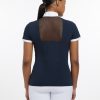 Camille Short Sleeve Show Shirt Navy - Imagen 2