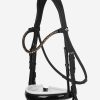 Kudos Double Bridle Black/White - Imagen 2