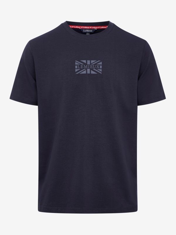 Mens Union Jack T-Shirt Navy