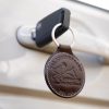 Badminton Leather Keyring Havana - Imagen 2