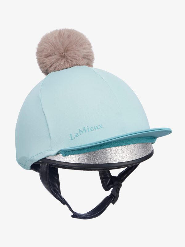 Pom Hat Silk Aqua/Lagoon