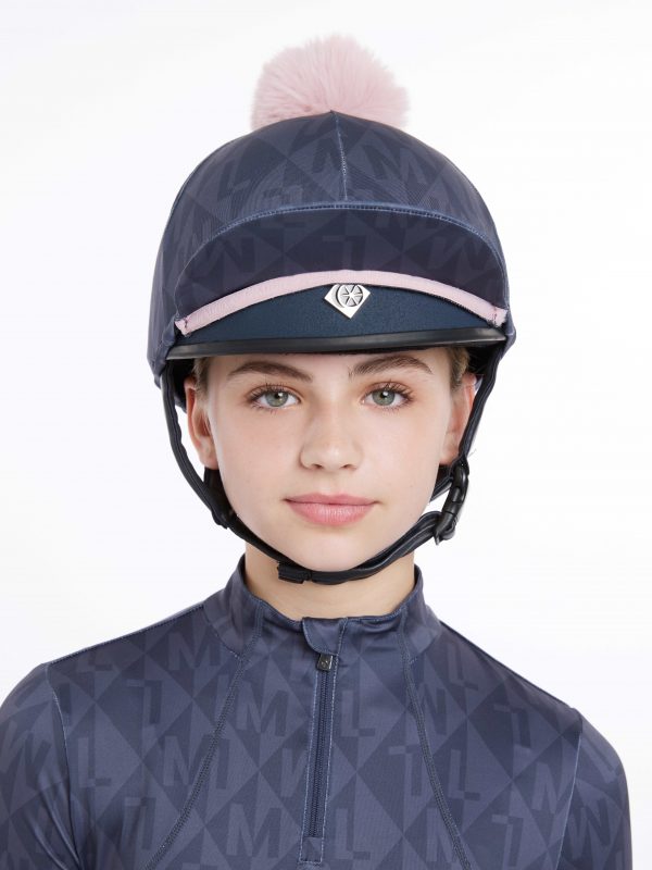 Clea Hat Silk Dusk Blue