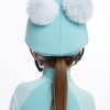 Mini Double Pom Hat Silk Lagoon - Imagen 2