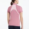 Young Rider Short Sleeve Mia Mesh Base Layer Peony - Imagen 2