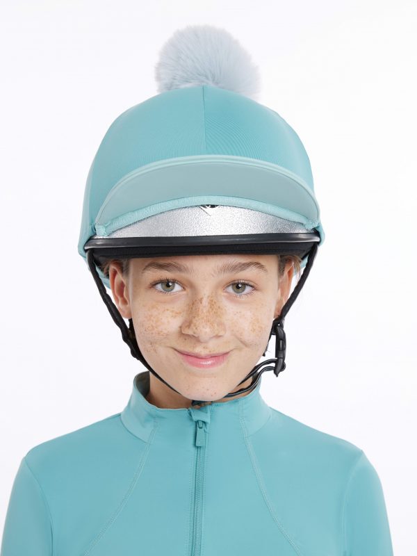 Pom Hat Silk Lagoon/Aqua