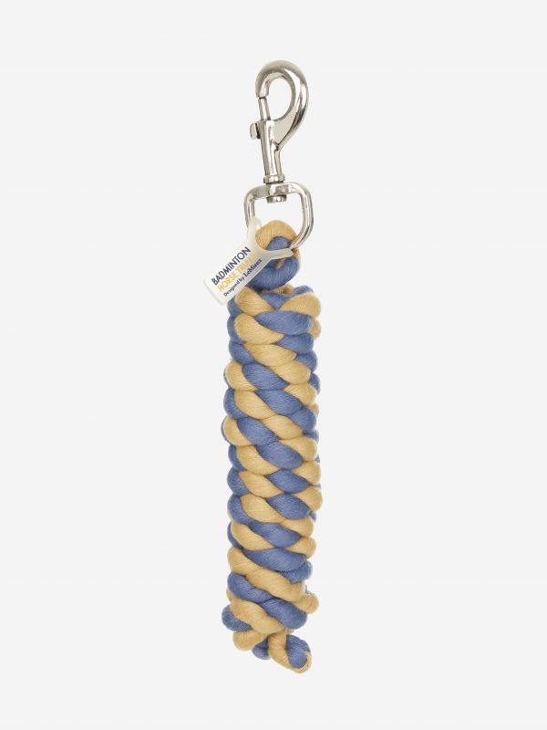 Badminton Polycotton Leadrope Blue