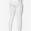 Mens Elite Classic Pleated Breeches White - Imagen 2
