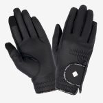 Young Rider Classic Riding Gloves Black