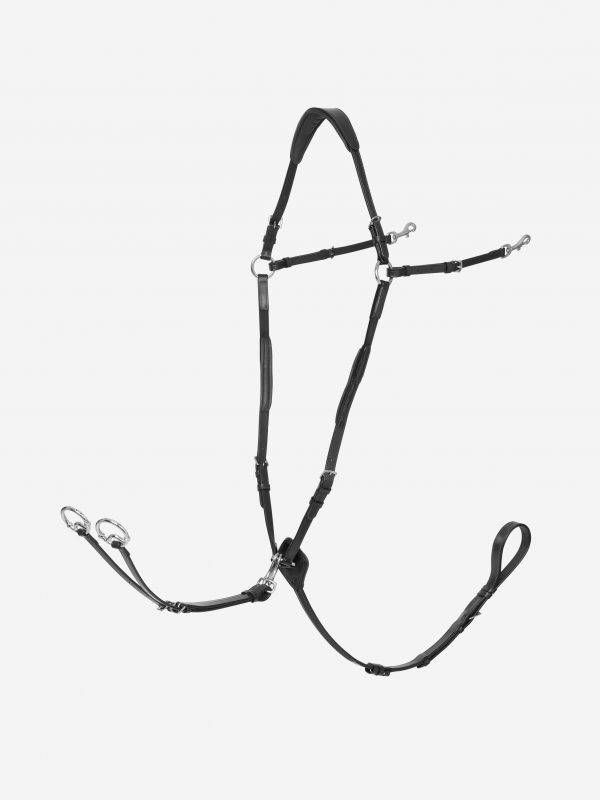 Breastplate (D-Ring Attachment) Black/Silver