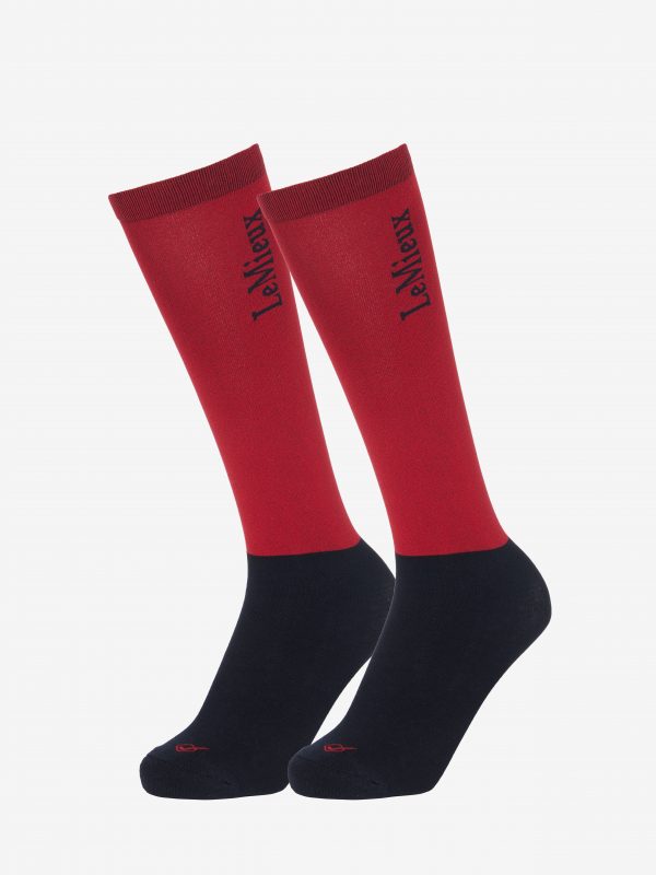 Competition Socks 2 pack Chilli
