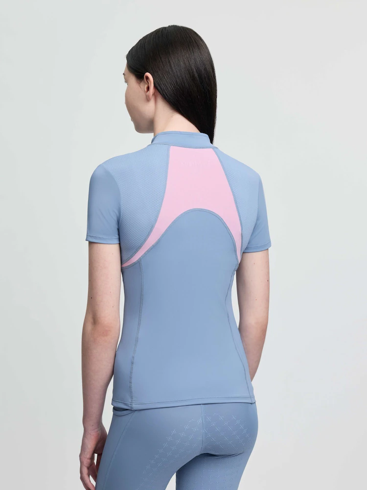LeMieux Young Rider Mia Mesh Powder Blue Base Layer - Imagen 3